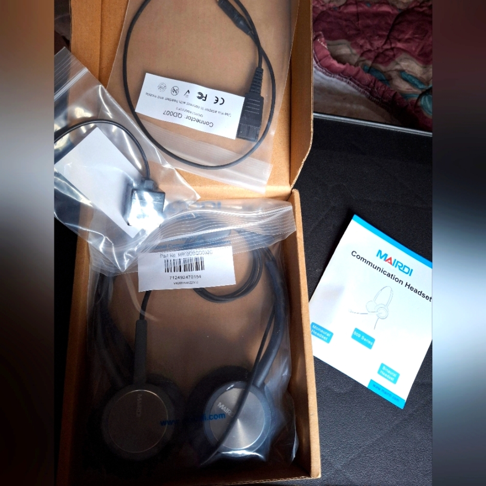 MAIRDI USB Headset with Microphone Noise Canceling